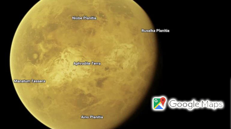 Google Maps: Πλέον σας ταξιδεύει και στο διάστημα!