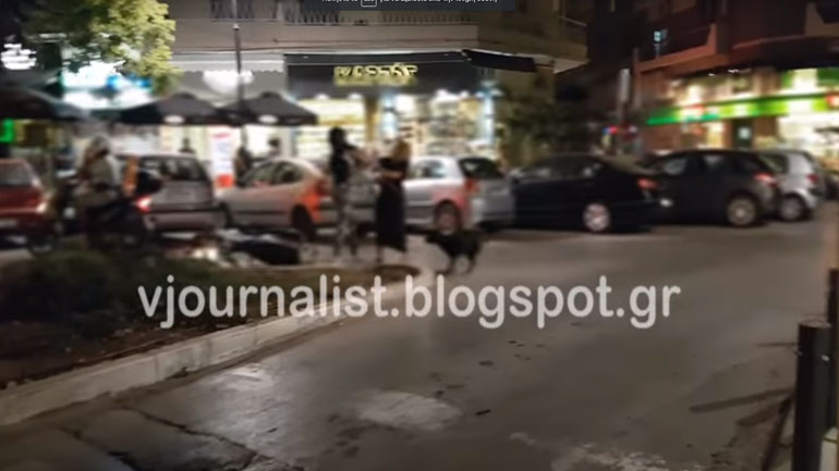 Απίστευτο ξύλο μεταξύ γυναικών στο κέντρο της Θεσσαλονίκης