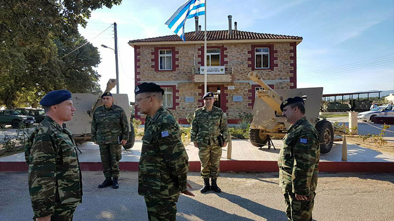 Στον Έβρο ο Αρχηγός του Στρατού