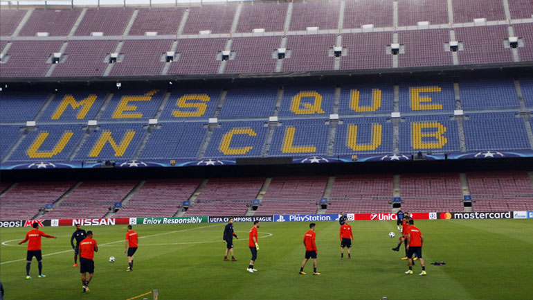 Για πρώτη φορά στο Καμπ Νου ο Ολυμπιακός