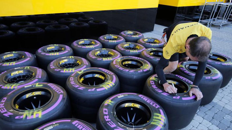 Ροζ ελαστικά από την Pirelli στο GP των ΗΠΑ