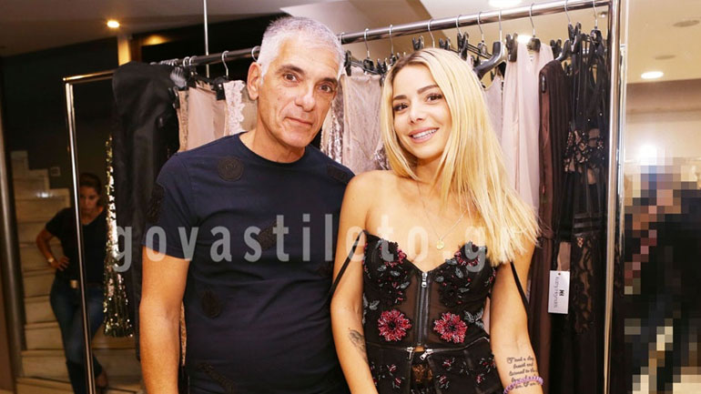 Ζέτα Δούκα- Josephine Wendel: Στο ατελιέ της Kathy Heyndels λίγες ώρες πριν το catwalk στην AXDW