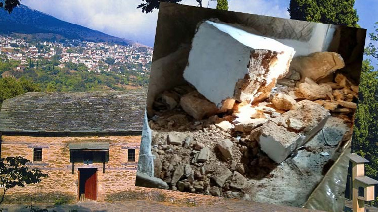 Έψαχναν για λίρες και κατέστρεψαν βυζαντινό μοναστήρι