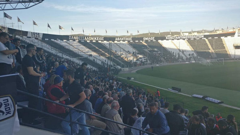Ατμόσφαιρα… ντέρμπι στην ανοιχτή προπόνηση του ΠΑΟΚ