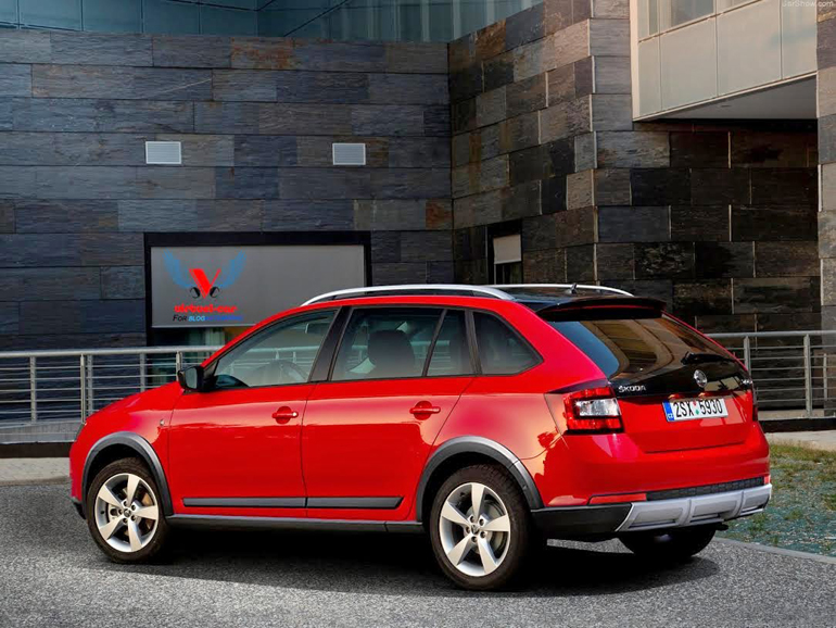 Το Skoda Rapid Spaceback Scoutline