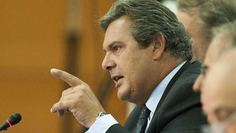 Καμμένος: «Κάποιοι λειτουργούν ως ντίλερ εμπόρων όπλων»