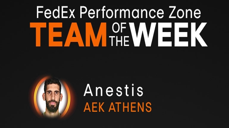 Στην κορυφαία ενδεκάδα του Europa League o Ανέστης