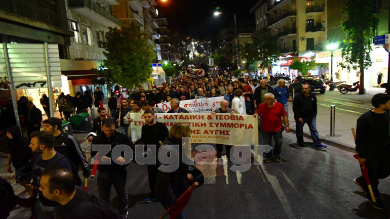 Πειραιάς: Εγκαίνια γραφείων της Χρυσής Αυγής και πορεία αντιφασιστικών οργανώσεων