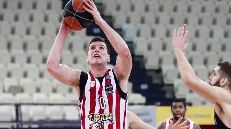 Άνετη νίκη για τον Ολυμπιακό, 86-51 τα Τρίκαλα