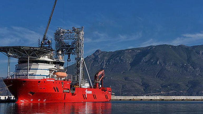 Ξεκινούν έρευνες στον Κορινθιακό με το πλοίο-γεωτρύπανο Fugro Synergy