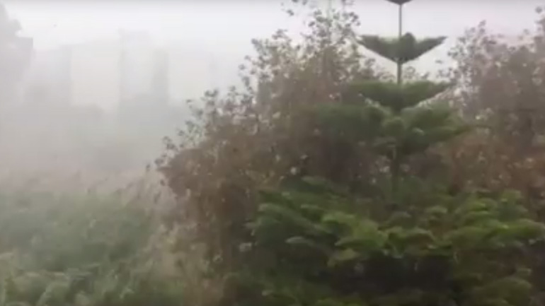 Σφοδρή κακοκαιρία στην Πάτρα