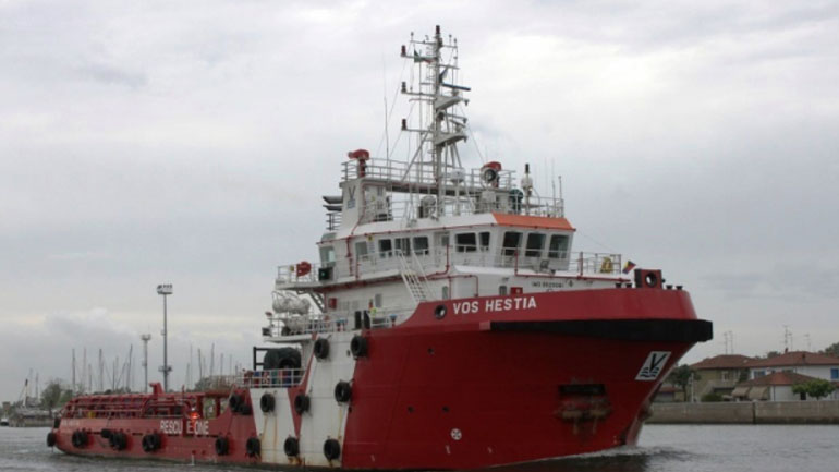 Ιταλία: Αστυνομική έρευνα στο πλοίο Von Hestia, της μη κυβερνητικής οργάνωσης «Σώστε τα Παιδιά»