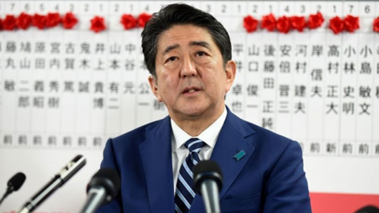 Άμπε: «Άμεσό μου καθήκον είναι να δράσω με αυστηρότητα απέναντι στη Βόρεια Κορέα»