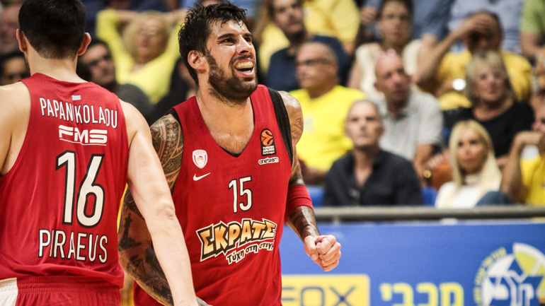 Νικητής στο Τελ Αβίβ ο Ολυμπιακός, 69-68 τη Μακάμπι