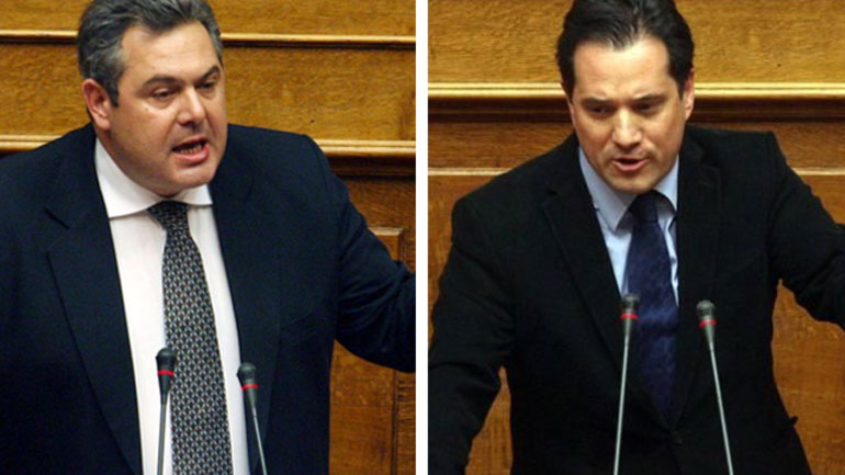 Συζήτηση για τα F-16 στη Βουλή: Κόντρα Καμμένου – Γεωργιάδη