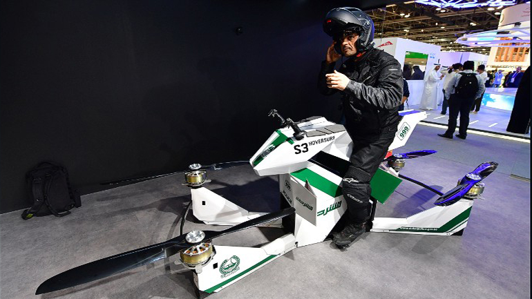 Dubai: Ιπτάμενες μοτοσυκλέτες στο όνομα του Νόμου!