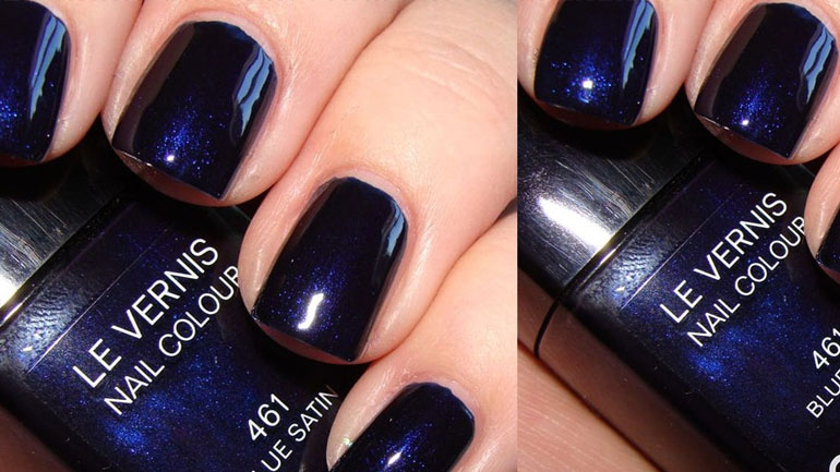 #Nails: Blue is the new black!