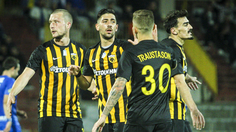 Έκανε προπόνηση η ΑΕΚ, 7-0 τον Απόλλωνα Λάρισας