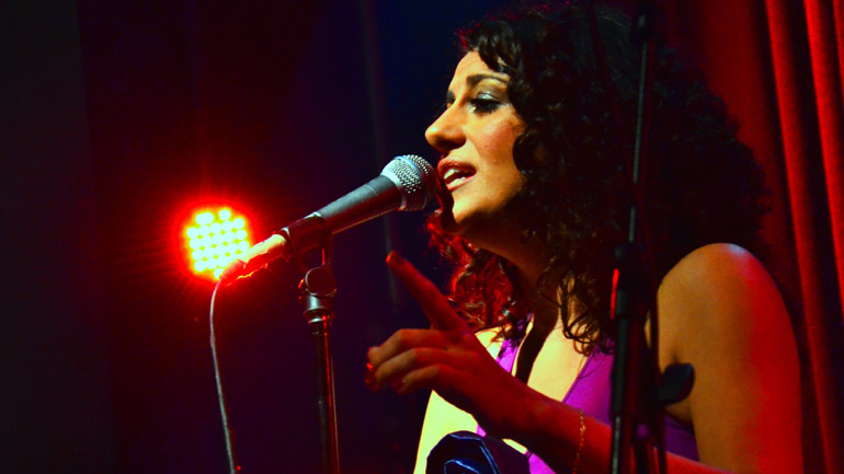 Ο Παναγιώτης Καλαντζόπουλος και ο Βασίλης Λέκκας στην παρουσίαση της Σοφίας Παπάζογλου