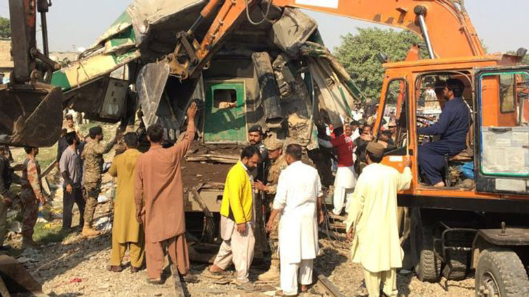 Πακιστάν: Έκρηξη σε αμαξοστοιχία – Έξι τραυματίες