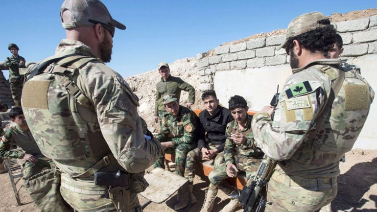 Καναδάς: Αναστέλλει προσωρινά τη στρατιωτική βοήθεια στο Ιράκ