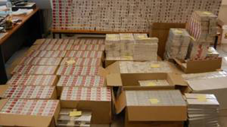 Θεσσαλονίκη: Κατασχέθηκαν λαθραία τσιγάρα