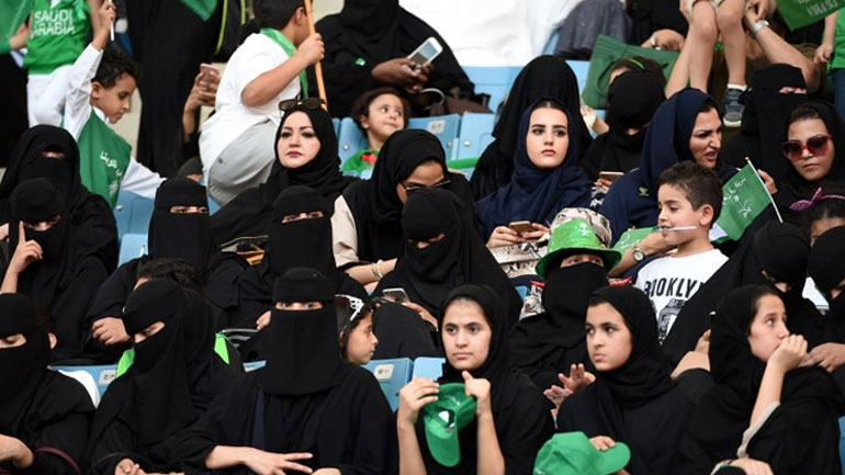 Σαουδική Αραβία: Οι γυναίκες θα μπορούν να παρακολουθούν αθλητικές εκδηλώσεις από το 2018