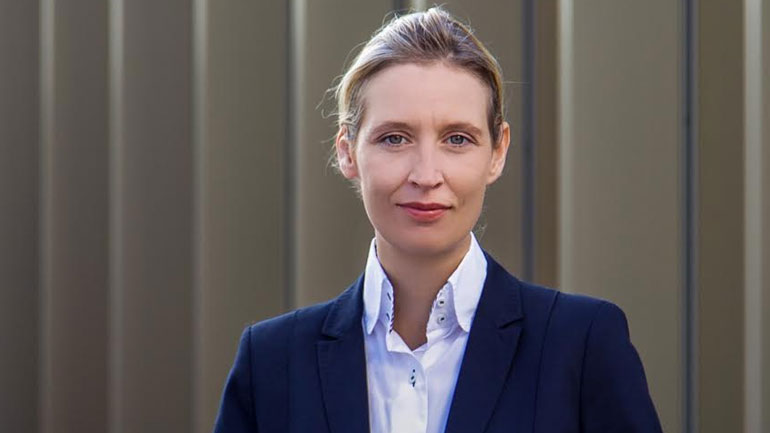 «Πρότυπό μου η Μάργκαρετ Θάτσερ», δηλώνει η Αλίτσε Βάιντελ, μία εκ των επικεφαλής του AfD