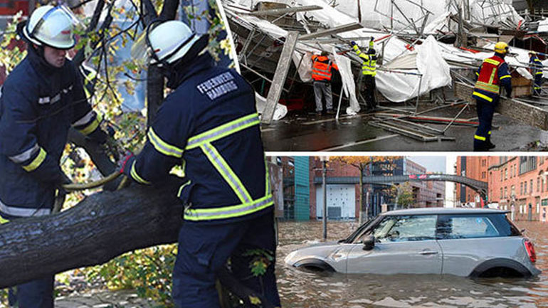 Η κακοκαιρία στοίχισε τη ζωή σε έξι ανθρώπους στην κεντρική και τη βόρεια Ευρώπη
