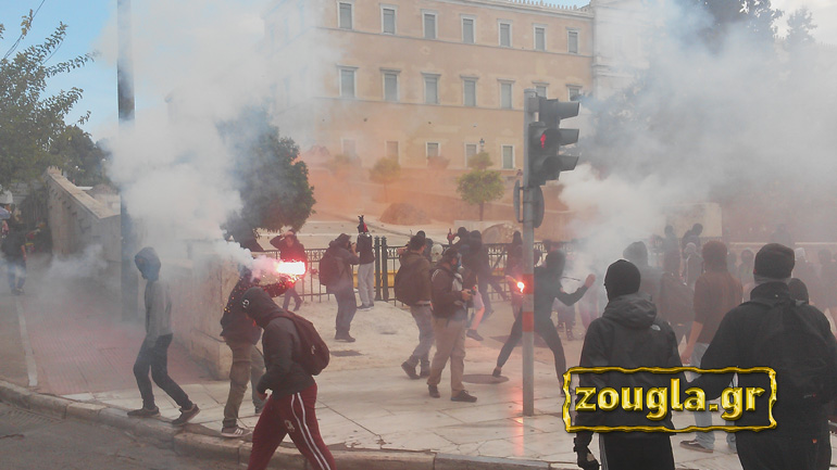 Ένταση στο πανεκπαιδευτικό συλλαλητήριο στην Αθήνα