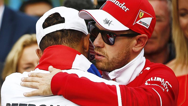 O Vettel παραδέχθηκε την ανωτερότητα του Hamilton