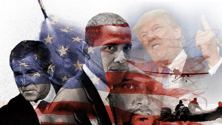 Παράνομοι πόλεμοι των ΗΠΑ επί 16 χρόνια Παράνομοι πόλεμοι των ΗΠΑ επί 16 χρόνια