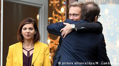 Μια φωτογραφία χίλιες λέξεις: σε πολλά ζητήματα Λίντνερ και Ντόμπριντ έχουν δημιουργήσει μέτωπο κατά των Πρασίνων της Γκέρινγκ-Έκαρντ