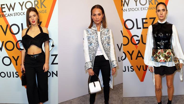 «Volez, Vogez, Voyagez»: Λαμπερές εμφανίσεις στα εγκαίνια της νέας έκθεσης του Louis Vuitton