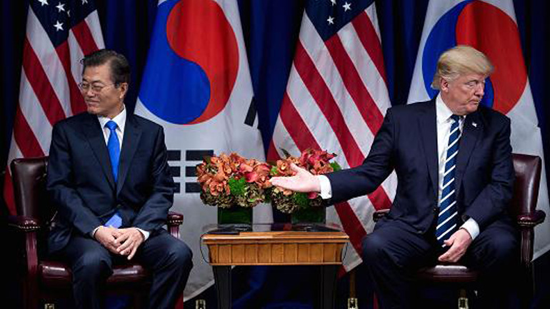 ΗΠΑ: Ο Ντόναλντ Τραμπ δεν θα μεταβεί στην αποστρατιωτικοποιημένη ζώνη μεταξύ Βόρειας – Νότιας Κορέας