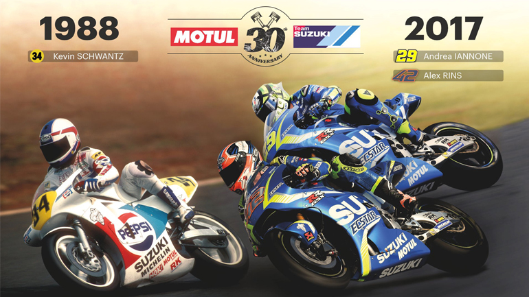 Suzuki και Motul κλείνουν 30 χρόνια μαζί!