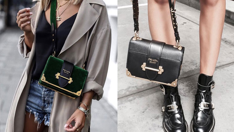 Η Prada Cahier bag είναι η τσάντα που μας έχει κλέψει την καρδιά!