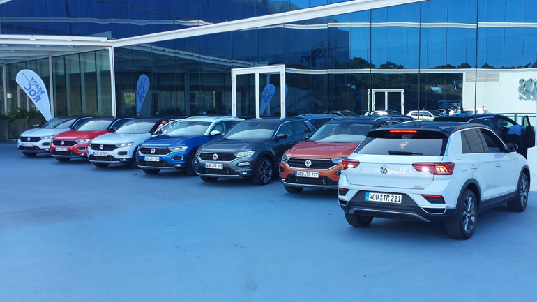 Ορισμένα από τα αυτοκίνητα που είχαμε στη διάθεσή μας στην Πορτογαλία