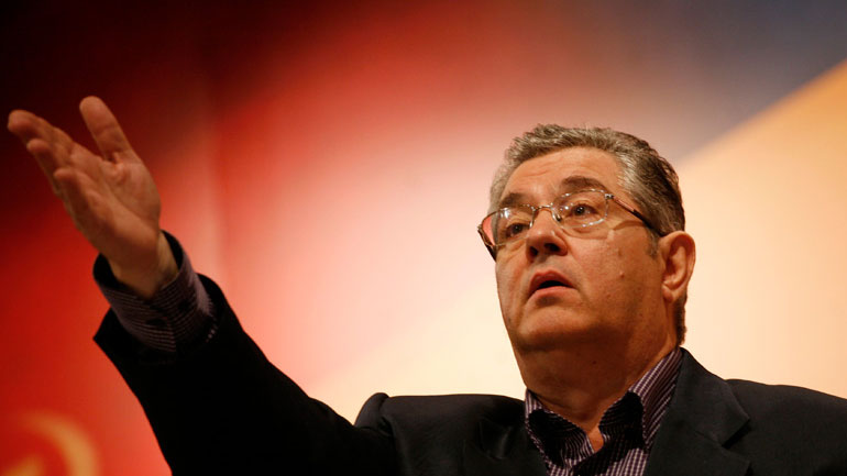 Κουτσούμπας:«Στο ερώτημα μεταρρύθμιση ή επανάσταση απαντάμε επανάσταση»