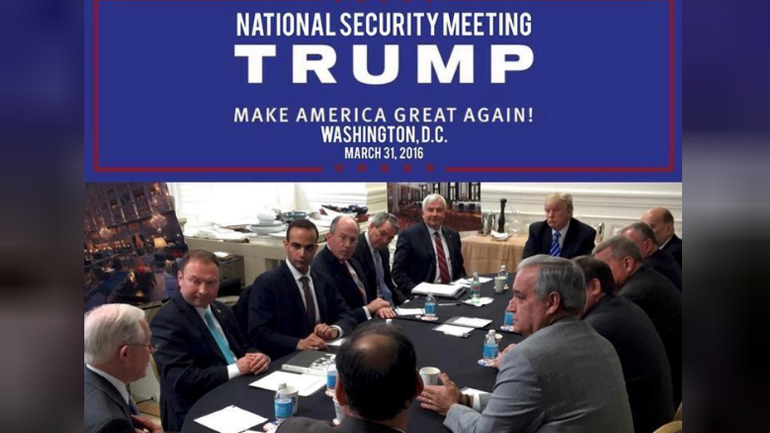 ΗΠΑ: Ο Τραμπ δεν θυμάται πολλά από τη συνάντηση με τον Τζορτζ Παπαδόπουλο