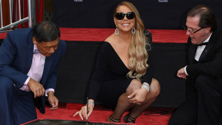 Το Χόλιγουντ τιμά την ντίβα Mariah Carey