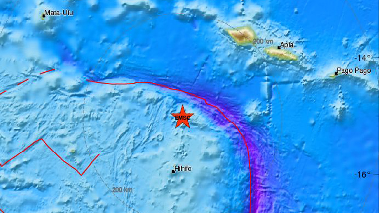 Σεισμός 5,6 Ρίχτερ στις νήσους Σαμόα