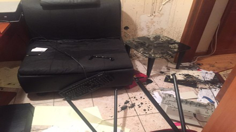 Ανάληψη ευθύνης για την επίθεση στο γραφείο συμβολαιογράφου