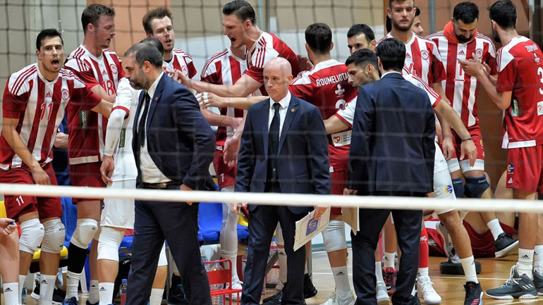 Βόλεϊ: Άνετη νίκη για τον Ολυμπιακό, 3-0 σετ τον Εθνικό