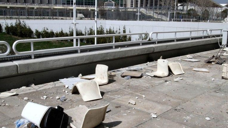 Επεισόδια στο ΟΑΚΑ-Οπαδοί της ΑΕΚ προσπάθησαν να μπουν χωρίς εισιτήριο