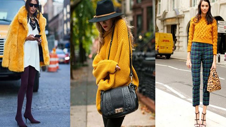 Το μουσταρδί είναι αναμφίβολά το χρώμα της σεζόν!