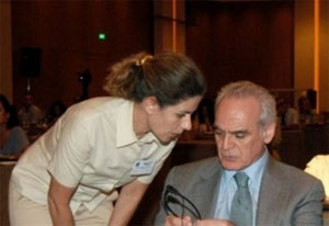 Ο Άκης Τσοχατζόπουλος με την κόρη του Αρετή