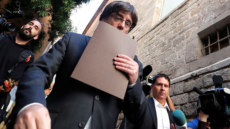 Βρυξέλλες: Ο Πουτζντεμόν καταγγέλλει τις πρακτικές της Μαδρίτης