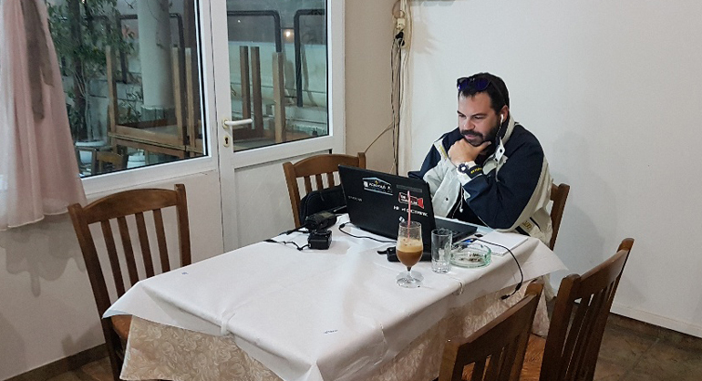 Ο Στάθης Πετρόπουλος