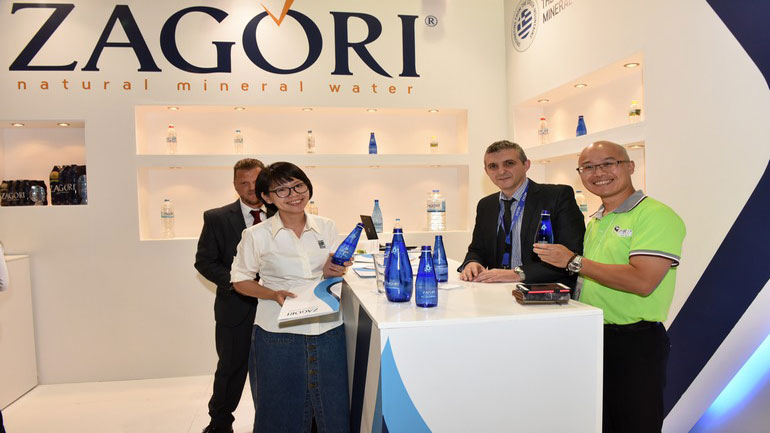 Το φυσικό μεταλλικό νερό ΖΑΓΟΡΙ προσελκύει το παγκόσμιο ενδιαφέρον στη διεθνή έκθεση ANUGA 2017